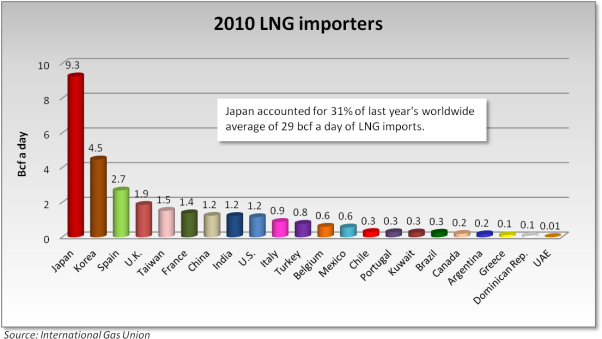2010 LNG importers