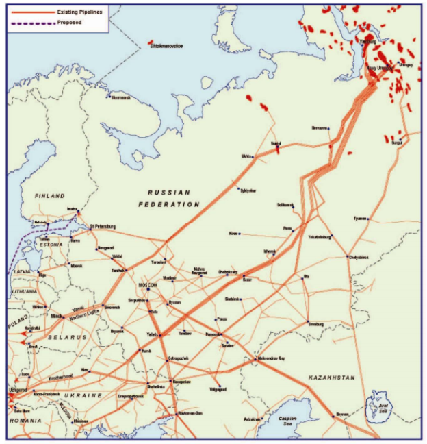 Карта ямбург на карте россии