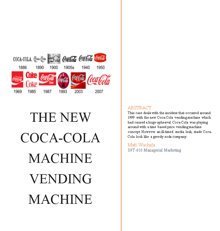 User Experience is Everything: The Pininfarina Coke Machine - GoCanvas