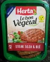 Image result for herta steak soja et blé